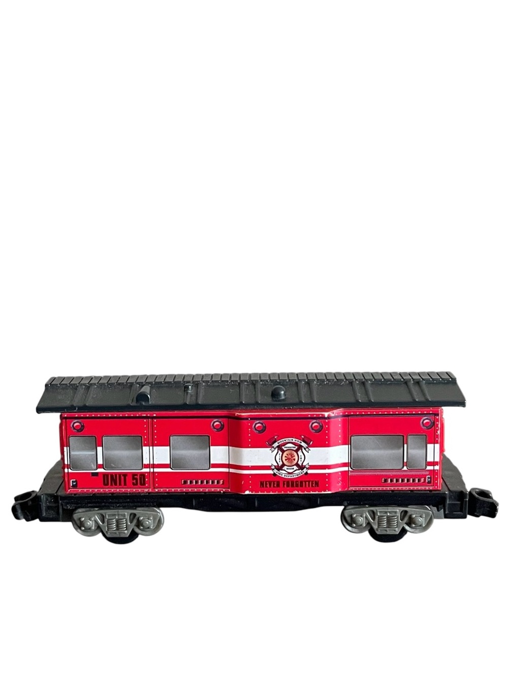 Jakks Pacific Power Trains Fire Rescue Freight Car Unit 50 2012 RARE